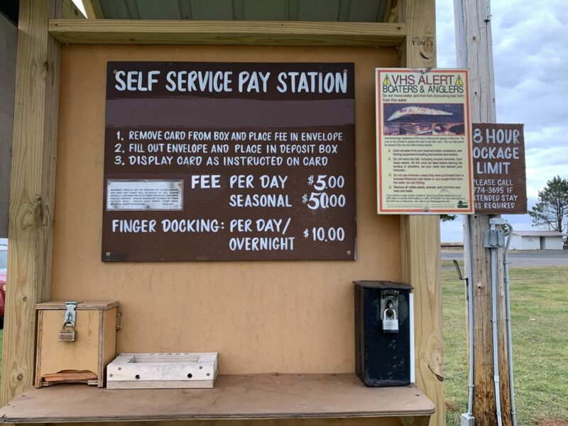 Boat Launch Pay Station