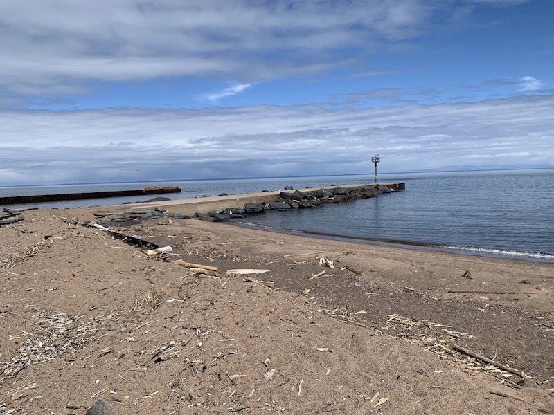 Port Wing - Pier & beach - May 2022