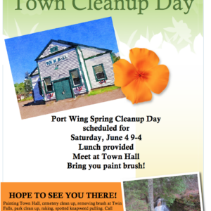 Port Wing Town Spring Clean-Up