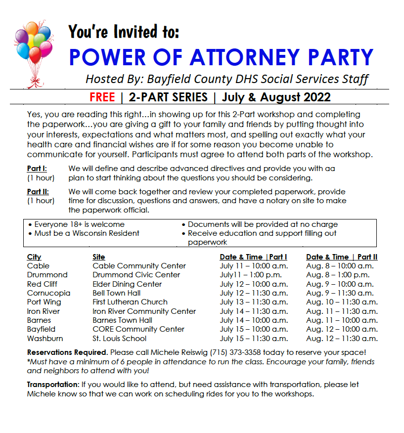 Power of Attorney Party