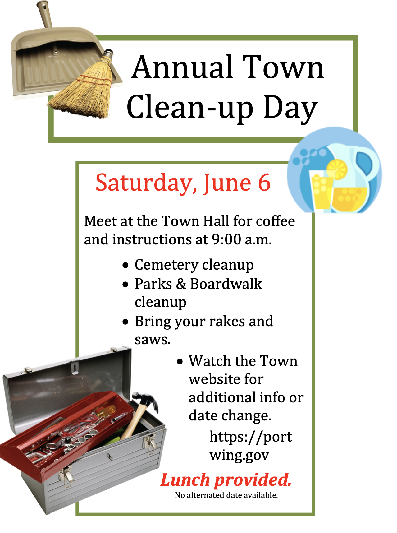 Port Wing Town Cleanup Day